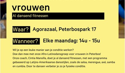 Dance afro-latino voor vrouwen (Parc du Peterbos)