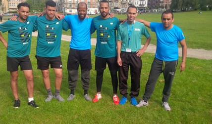 Jogging au Parc Duden avec Les Gazelles de Bruxelles