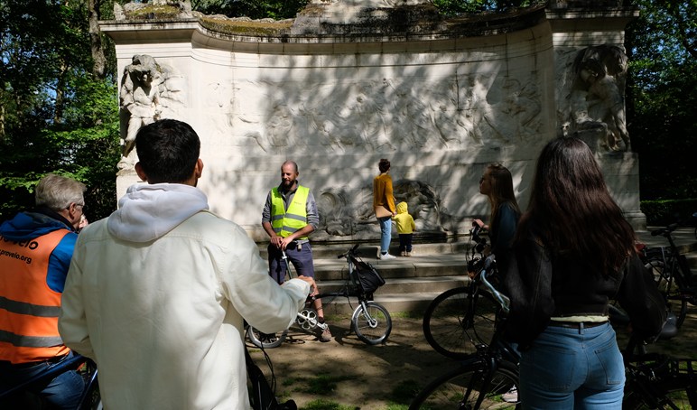 Guided tours on bike