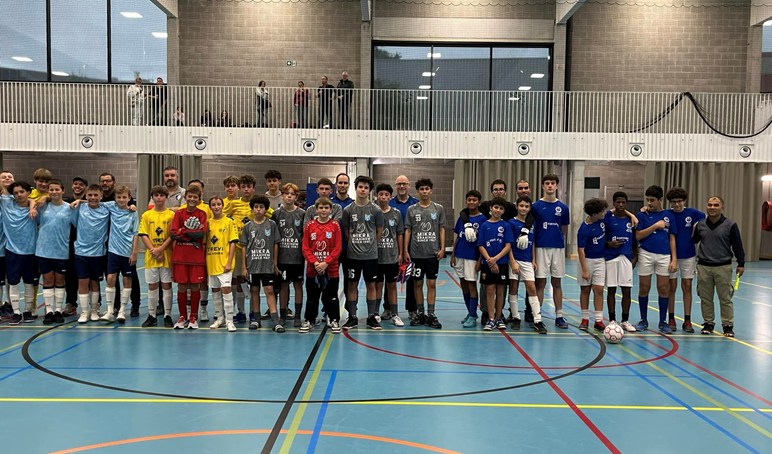 U7, U9 en U11 Football en salle pour les jeunes