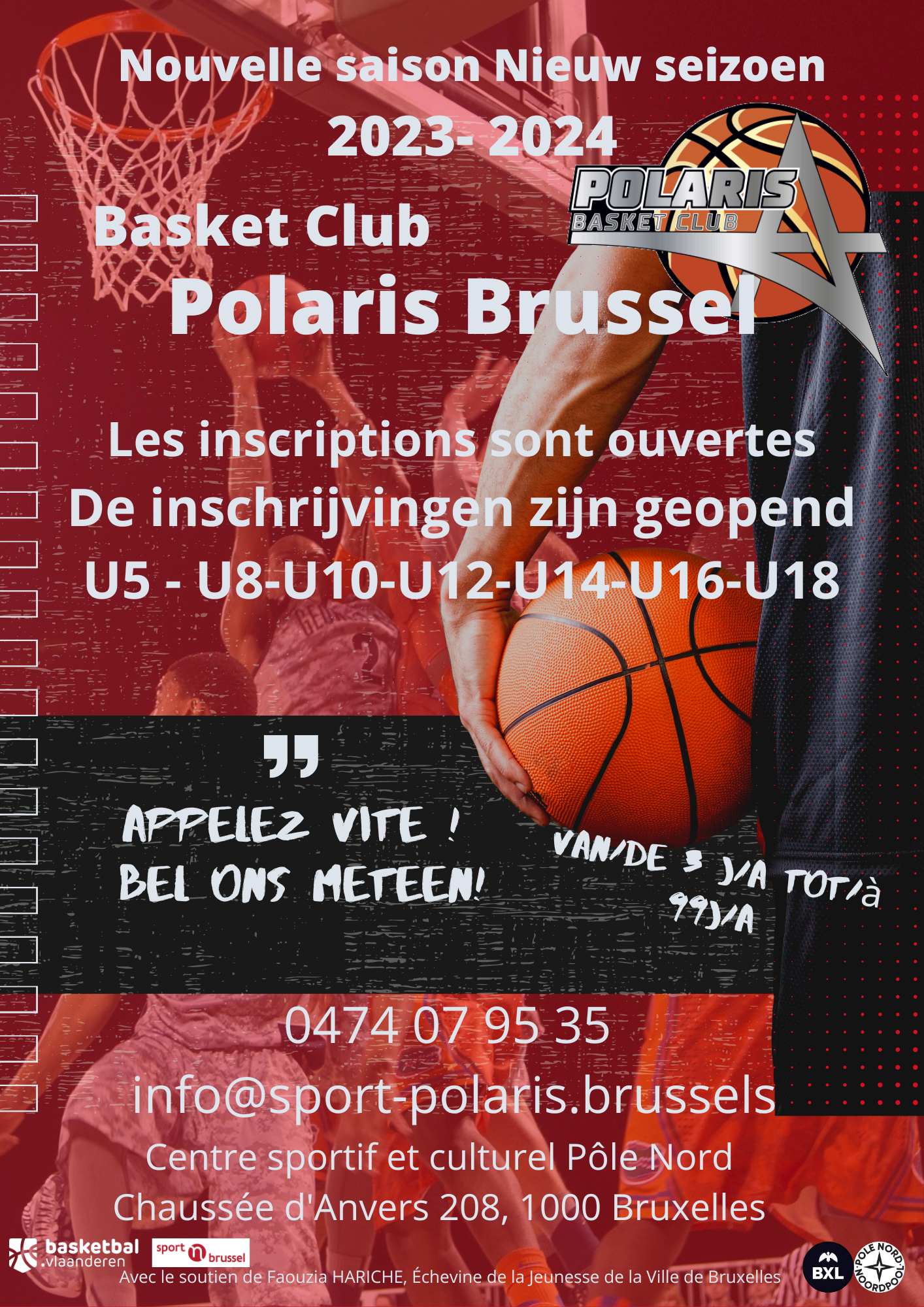 Basketball training Sport.brussels