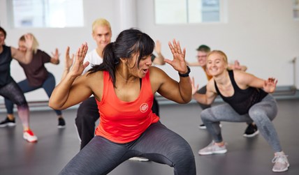 Indoor Friskis & Svettis 'jympa' sports sessions @ Hiel