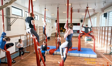 Aerial Silk Stage